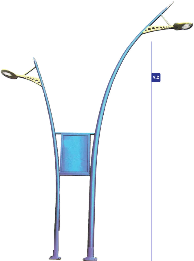 پایه چراغ خیابانی